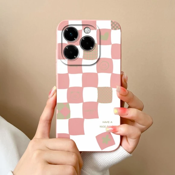 Bumper Case with Checkered Pattern — Bumpers, New Style Case