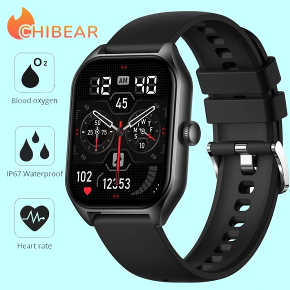 Large Screen Smart Watch — Smartwatches, Tiktop2