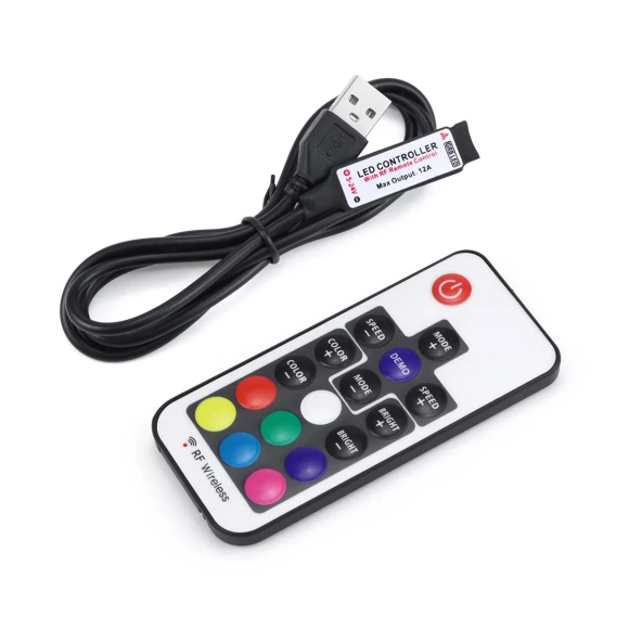 LED RGB Controller with Wireless Remote — LED Strips, 888 Auto Parts Town