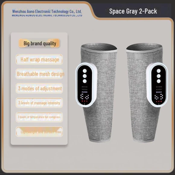 Smart Electric Foot and Calf Massager with Heat Therapy — Foot Care Solutions, Perfect choice for your home