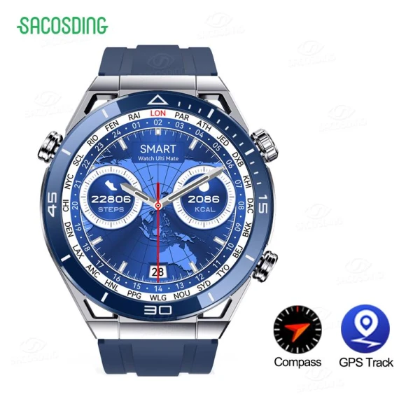 Smart Watch with GPS and NFC — Smartwatches, Tiktop2