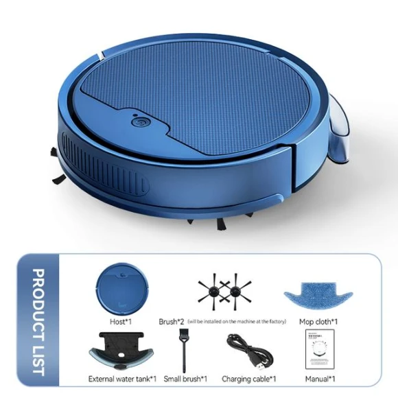 Super Quiet Smart Robot Vacuum 3 in 1 — Smart Cleaning Robots, Home Of Auto Parts