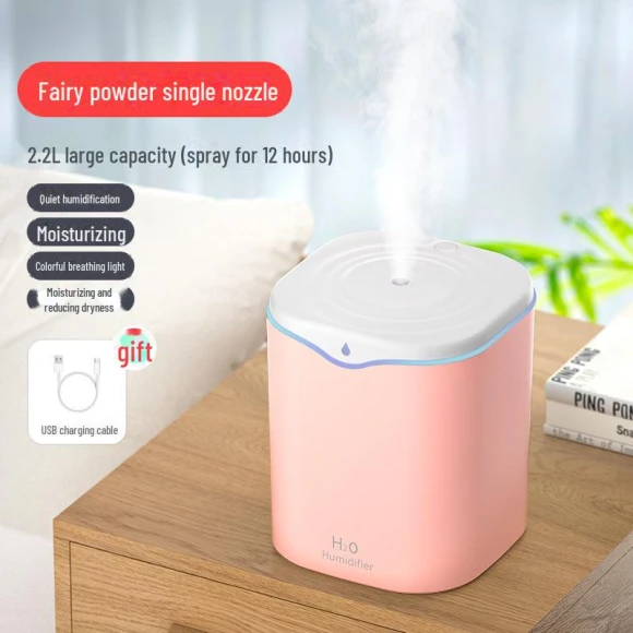 USB Air Humidifier with Dual Spray — Air Moisturizers, Perfect choice for your home