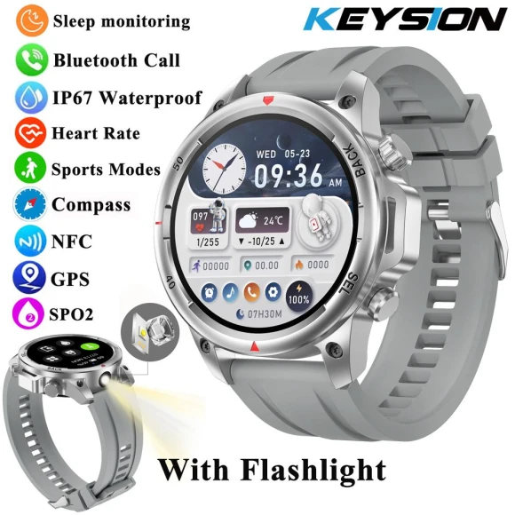Bluetooth Smart Watch with Health Monitor — Smartwatches, KEYSION