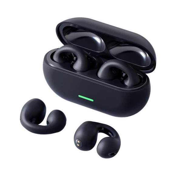Bluetooth TWS Ear Clip — In-Ear Headphones, AI Supermarket