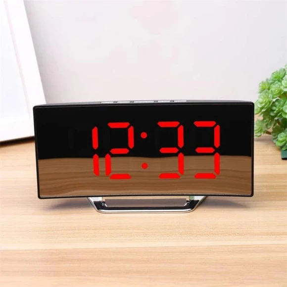 Digital Alarm Clock Bedside Table — Alarms & Clocks, TOP-MALL-001
