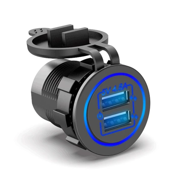 Dual USB Car Charger — Chargers & Cables, Modern Home Furnishing
