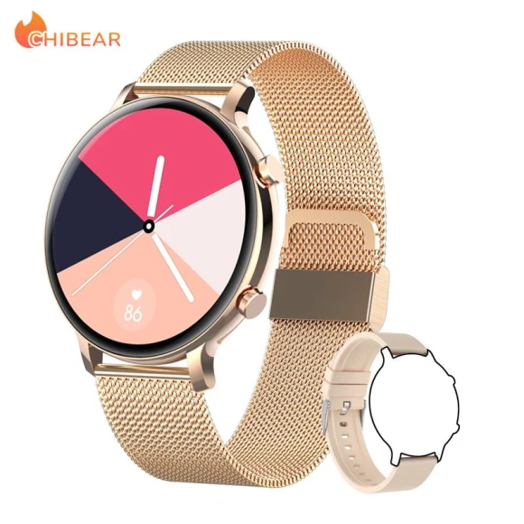 Fashionable Women's Smart Watch with Custom Dial — Smartwatches, Tiktop2