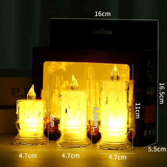 LED Candle Imitation — Flameless, AI Market