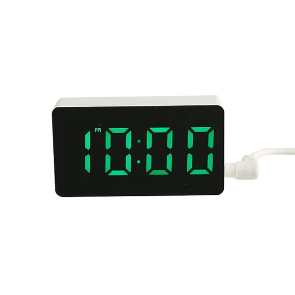 Mini LED Electronic Mirror Clock — Alarms & Clocks, Daily necessities-V