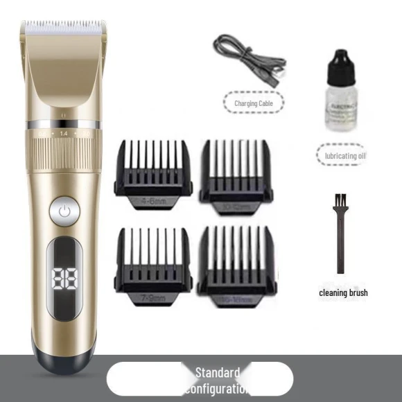Silent Smart Hair Clipper with Digital Display — Hair Clippers, TopSky