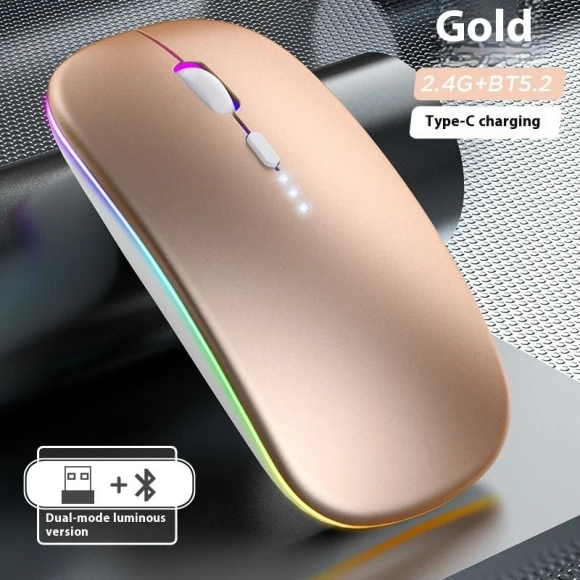 Silent Type C Bluetooth Charging Mouse — Mouse Pads, Uav parts center