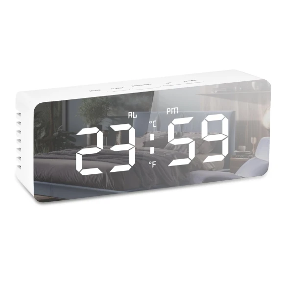 Smart LED Bedside Alarm Clock — Alarms & Clocks, Daily necessities-V