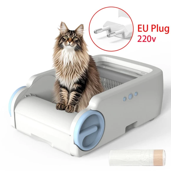 Auto Cat Litter Box — Waste Bins, AE Selection