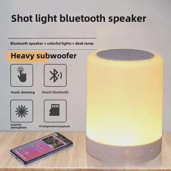 Bluetooth Speaker Night Light — Portable Audio, Global Finds