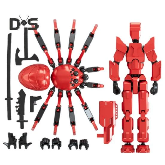 Robot Spider Figure with Accessories — Collectible Statues, Play with You