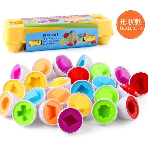 Smart Egg Pairing Twist Egg Shape Fruits And Vegetables — Shape Sorter & Stacking Games, Modern world22