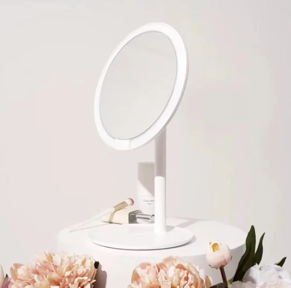 Smart LED Makeup Mirror — Compact & Travel, AMIRO
