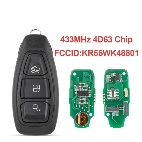 Smart Remote Control Car Key — Keyless Entry, Auto Parts Decorate