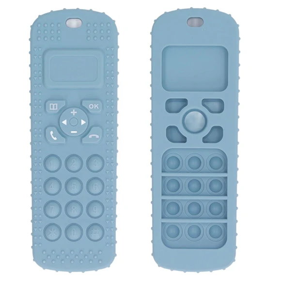 Television-Shaped Teething Toy with Remote Control — Soothing Teethers, Neoglint