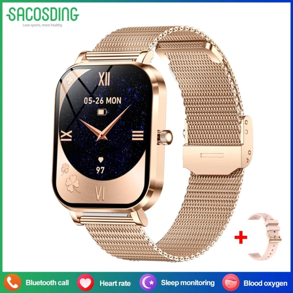 Women's Smart Watch with Health Monitoring — Smartwatches, SACOSDING