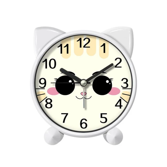 Cartoon Fox Alarm Clock — Clocks, Window glass film