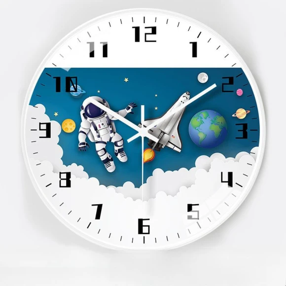 Creative Space Automatic Radio Clock with Timer — Clocks, Window glass film