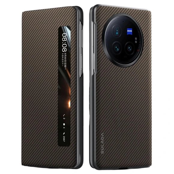 Leather Case with Viewing Window — Smartwatch Protectors, Smartwatch 2025