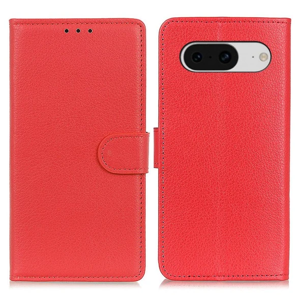 Litchi Texture Leather Wallet Flip Stand Drop-proof Phone Cover — Phone Accessories, Smartwatch 2025