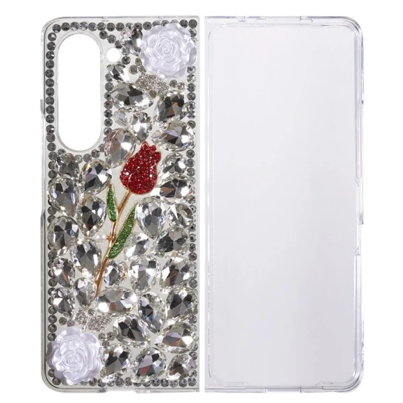 Rhinestone Decor Phone Case — Phone Charms, Smartwatch 2025