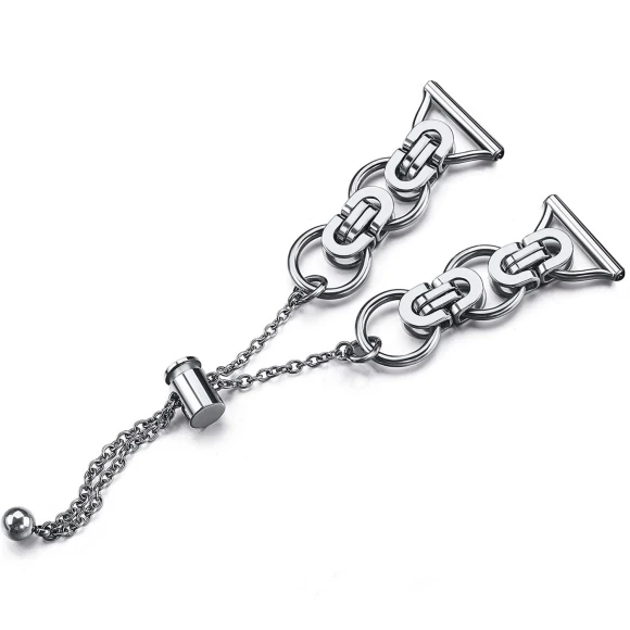 Single Chain Style Metal Bracelet — Bands, Smartwatch 2025