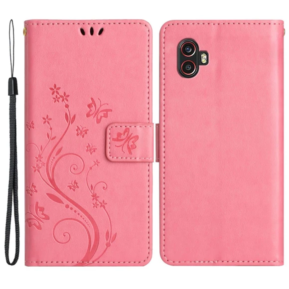 Wallet Phone Case Butterfly Floral Leather Flip Cover — Bumpers, Smartwatch 2025