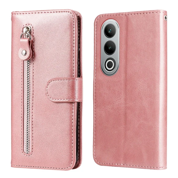 Calf Texture PU Leather Zipper Pocket Wallet Phone Cover — Phone Accessories, Smartwatch 2025