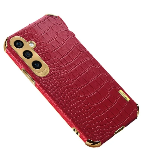 Crocodile Texture 6D Electroplating Smart Phone Cover — Back Covers, Samrtwatch Bands Straps