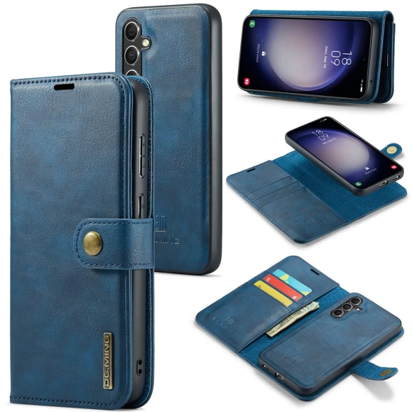 Detachable Split Leather Wallet Phone Cover — Phone Accessories, Smartwatch 2025