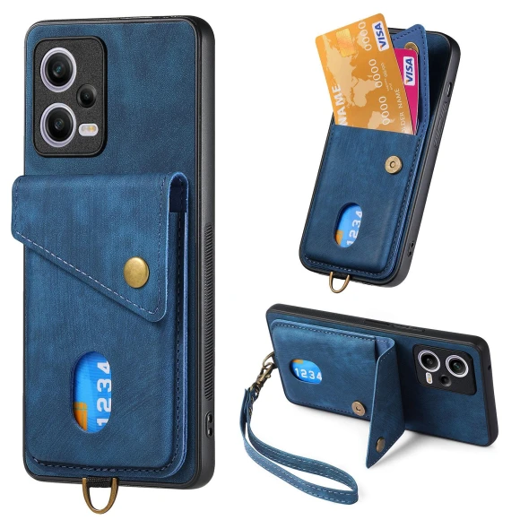 Kickstand Leather+TPU Phone Cover — Back Covers, Smartwatch 2025