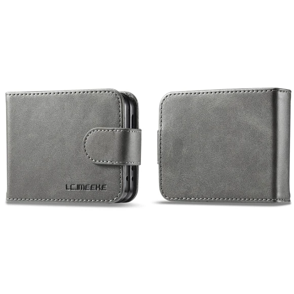 Leather+PC Calf Texture Stand Phone Cover — Screen Protectors, Smartwatch 2025