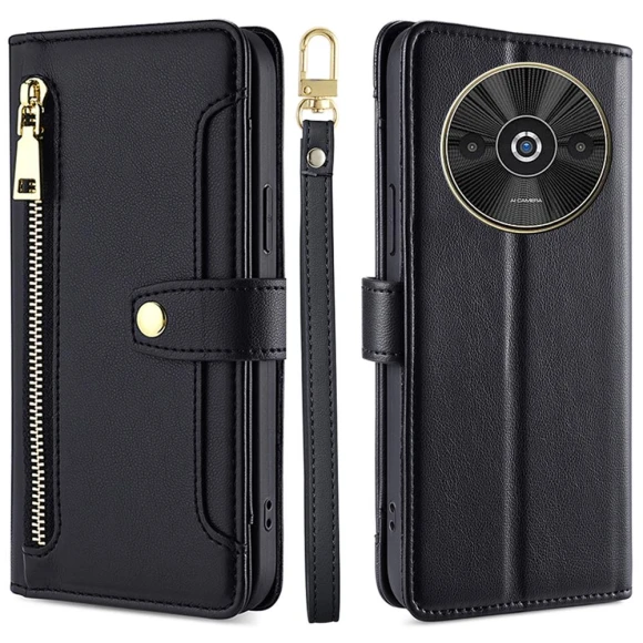PU Leather Cash Pocket Phone Cover with Crossbody Strap — Phone Accessories, Smartwatch 2025