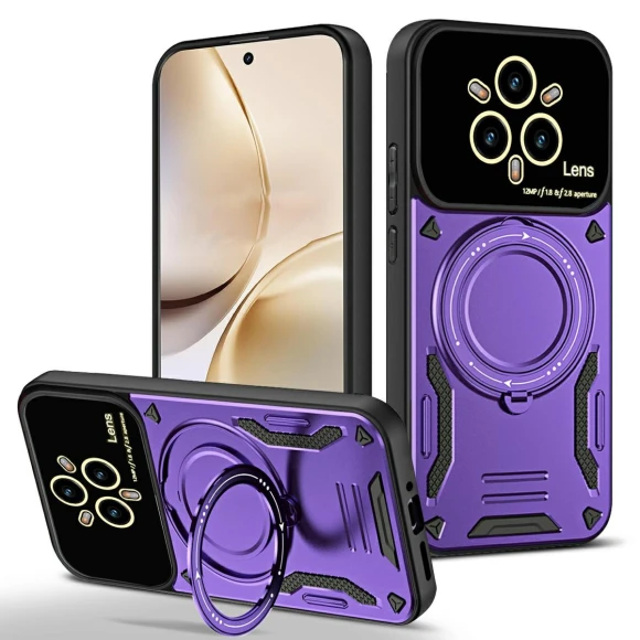 Rotating Magnetic Kickstand Phone Cover — Phone Accessories, Smartwatch 2025