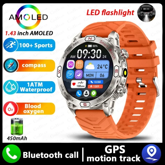 AMOLED Smart Watch for Men — Smartwatches, SAMS Online