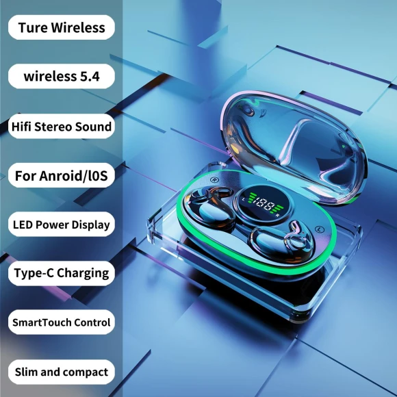 Bluetooth Sleep Earbuds — In-Ear Headphones, Meiteai-Earphones