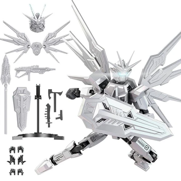 Multi-joint movable warrior transformer robot — Construction Kits, Come againye