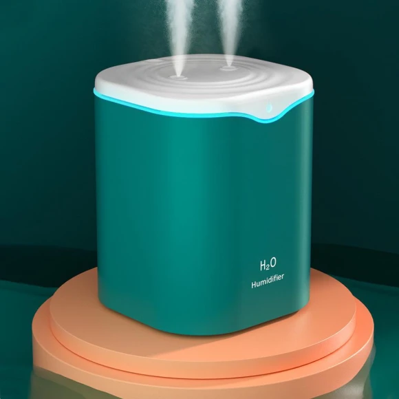 Silent Sterilizing Smart Dual-Head Desktop Aromatherapy Humidifier — Air Moisturizers, Computer boost