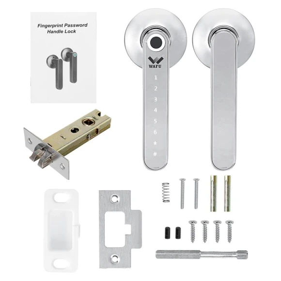Smart Fingerprint Electronic Door Lock — Smart Home Security, The Romantics