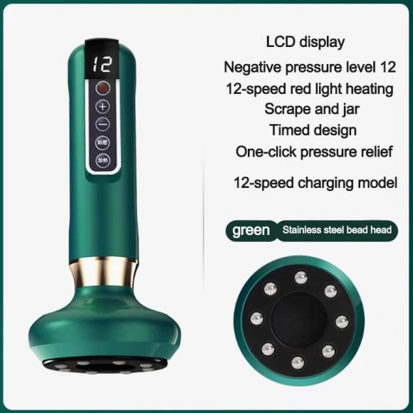 Vacuum Electric Scraping Cupping Device — Massage Equipment, Binchi Outdoor Equipment