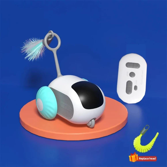 Automatic Moving Toy Car for Cats and Dogs — Interactive Animal Companions, sunshine888