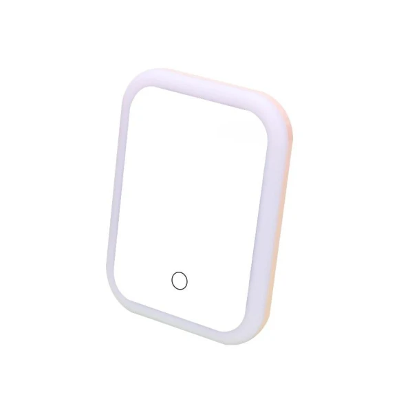 LED Makeup Mirror with Touch Screen — Compact & Travel, Makeup Kits