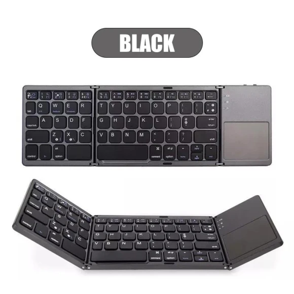 Mini Foldable Keyboard with Touch Panel — Keyboards, Chic Interiors