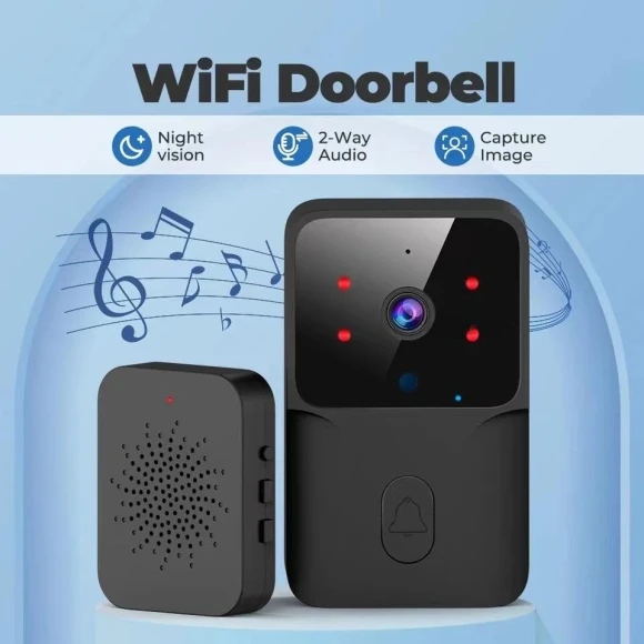 Smart WiFi Video Doorbell — Smart Home Security, Pento Smart