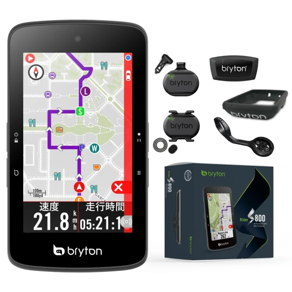 Cycling Computer with Heart Rate Monitor — Smartwatches, Bryton